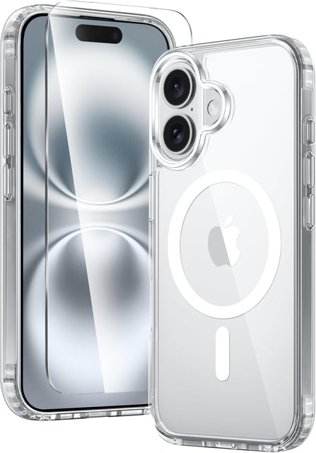 FNTCASE for Motorola Moto G-5G-2024 Case: Clear Case Magnetic High Grade Drop Protection Anti Yellowing Cell Phone Cover - Rugged Shockproof Protective Bumper Transparent Cases(Clear) - product photo 3 of 5