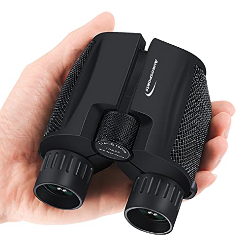 Aurosports binoculars with carrying case and strap accessories