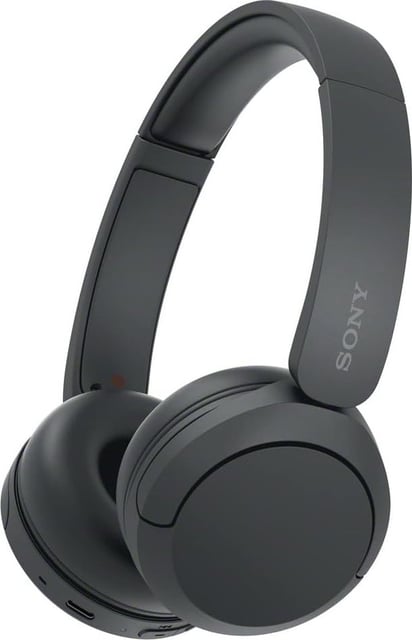Sony WH-CH520 Wireless Headphones Bluetooth On-Ear Headset with Microphone and up to 50 Hours Battery Life with Quick Charging, Black