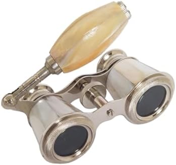 Opera Glasses Binoculars, Theatre Binoculars, 3X25, Metal Material, Vintage and Refined, with Adjustable Handle for Adults Kids Women in Musical Concert Cinema. - product photo 3 of 5