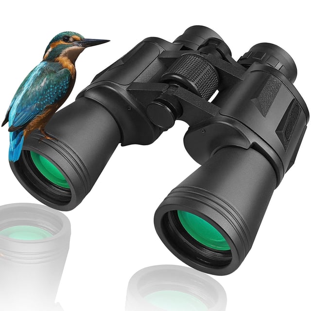 20x50 High Powered Binoculars for Adults, Waterproof Compact Binoculars with Low Light Vision for Bird Watching Hunting Camping Travel Cruise Hiking Sports Stargazing, Christmas Birthday Gifts for Men - product photo 2 of 5