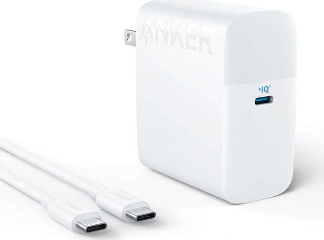 Anker MacBook Pro Charger, Compact and Foldable 100W USB C Charger for MacBook Air, Samsung Galaxy, iPad Pro, and More, 5FT USB C Cable Included
