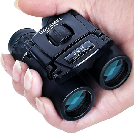 Bushnell Powerview 2 8x21 Binoculars for Bird Watching – Compact Folding Roof Prism, Lightweight, Good for Travel, Multi-Coated Optics & Carrying Case - product photo 4 of 5