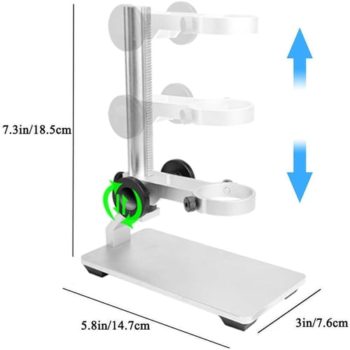 Cainda stand arm adjustment mechanism close-up