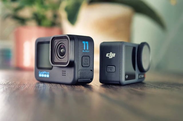 GoPro vs DJI Action Camera - product photo 2 of 5