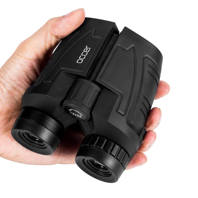 20x25 Compact Binoculars for Adults and Kids,High Powered Large Eyepiece Waterproof Binoculars,Easy Focus Bird Watching for Outdoor Hiking Travel, Black - product photo 3 of 5