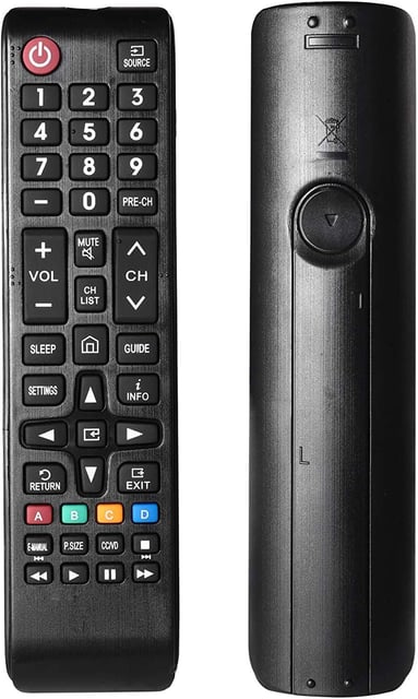 BN59-01301A Universal Replacement Remote Control Compatible with Samsung Smart TVs, LED, LCD, HDTV, 3D TVs(Updated from BN59-01199F/BN59-01289A) - product photo 5 of 5