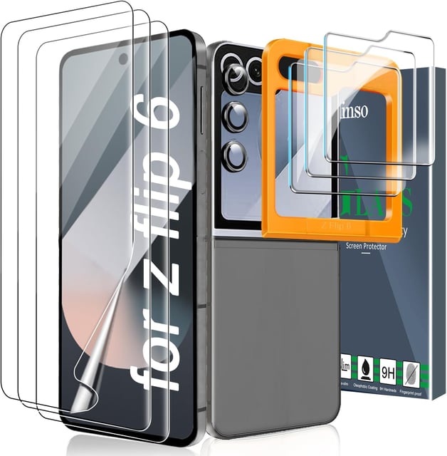 Ferilinso [Auto Dust Install] 3 Pack Screen Protector for Samsung Galaxy S26 Ultra, Military Grade Shatterproof, with 3Pack Tempered Glass Camera Lens Protector, Phone Case Friendly Accessories - product photo 5 of 5