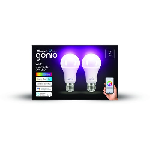 Mirabella Genio Smart Bulb in packaging
