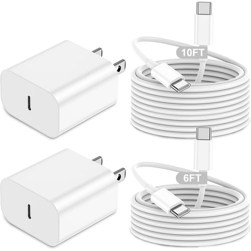 20W USB-C fast charger block and cable combo