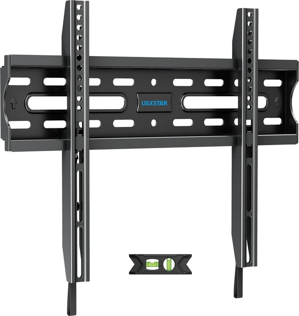 USX STAR UL Listed Full Motion TV Wall Mount for 26-60 Inch TV Mounts Up to 77 lbs, Max VESA 400x400mm, Wall Mount TV Bracket with Swivel, Tilting, Leveling Adjust & Extendable Arm