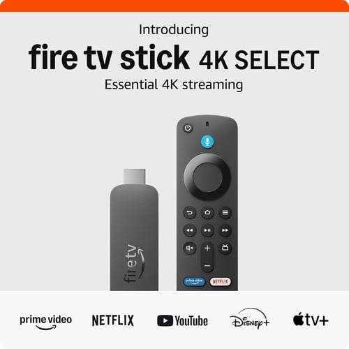 Fire TV Stick 4K Select hardware closeup