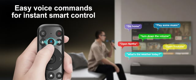 Only for TCL-Google-TV-Remote-Control Replacement,RC813 Compatible with TCL QM8/QM7/Q7/Q6/Q5/S5/S4/S3 4K UHD HDR LED QLED QD-Mini LED Full-HD Smart TVs(Pack of 2) - product photo 3 of 5