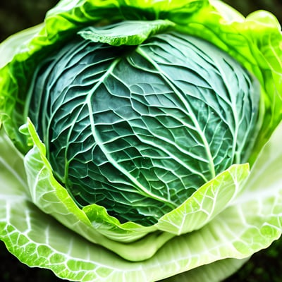 A close up of a green leafy vegetable