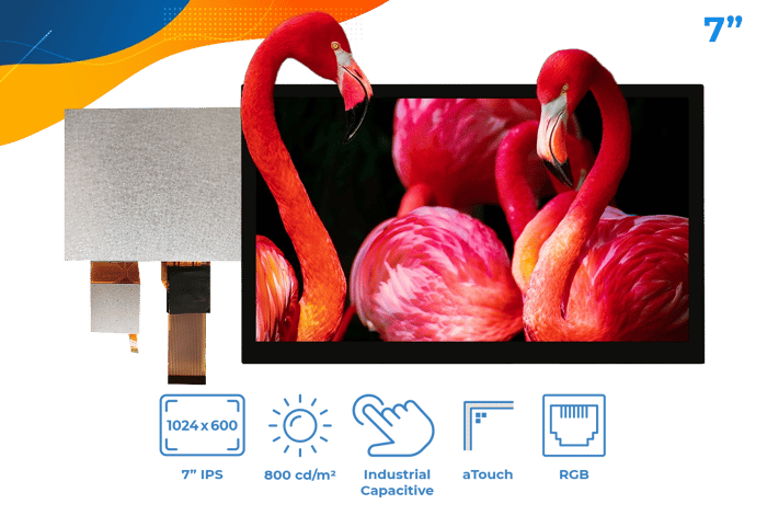 High brightness series display