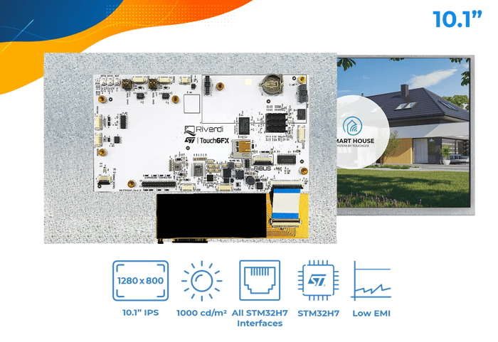 STM32 embedded display