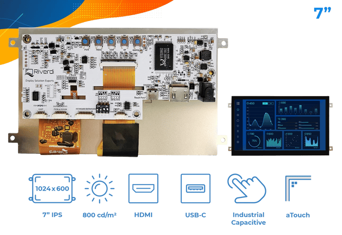 riverdi HDMI 7 inch