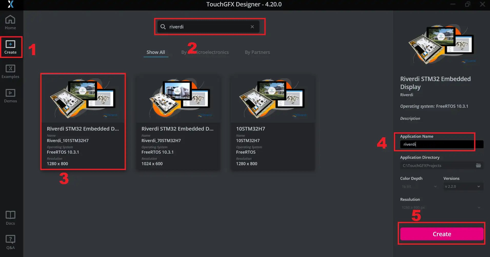 Toggle Button  TouchGFX Documentation