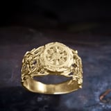 Musashi Samurai Void Ring Gold