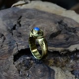 Cosmic Eye Venus in Pisces Ring Gold