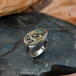 Jupiter Triple Conjunction Talisman Ring Silver and Gold (*Limited Edition*)