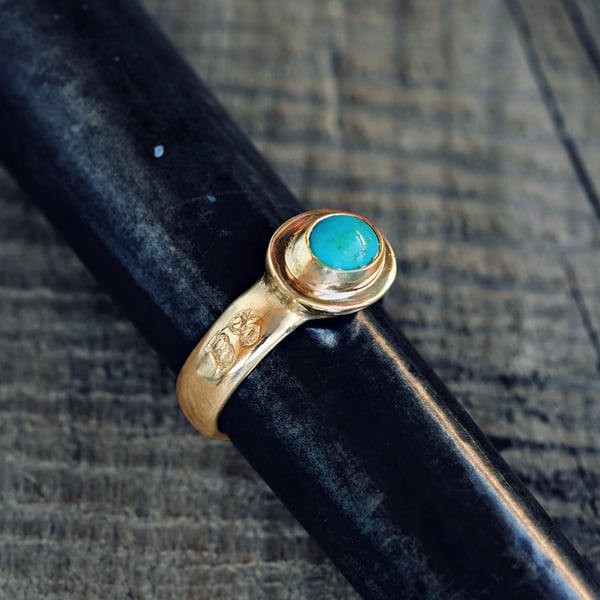 Venus in Pisces Moon in Taurus Ring Gold