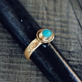 Venus Moon in Taurus Ring Gold