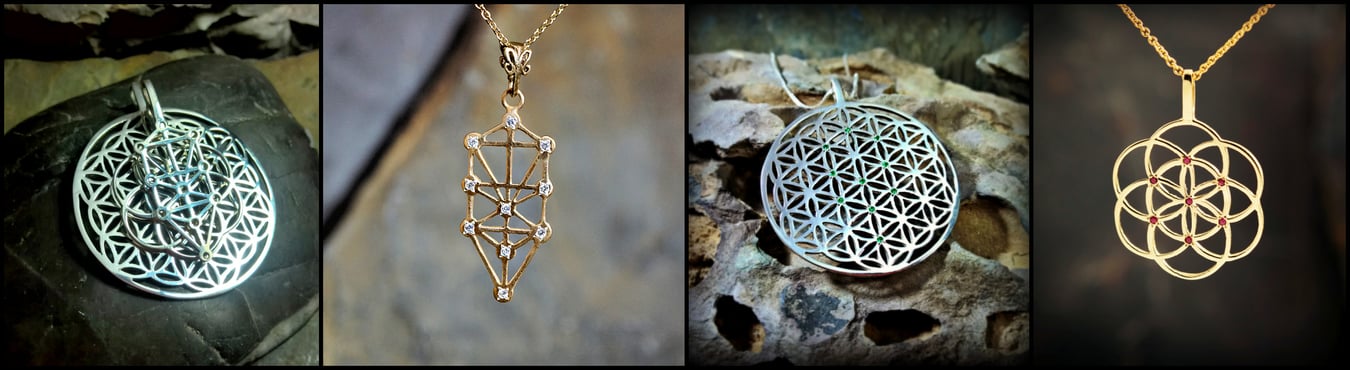 Inlaid Sacred Geometry Designs