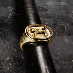 Lion of Judah Ring Gold