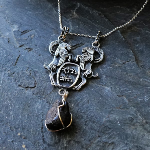 Fallen Star Pendant Silver