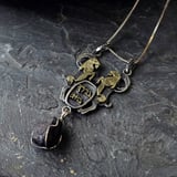 Fallen Star Pendant Silver and Gold