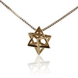 Merkaba Pendant Gold Small