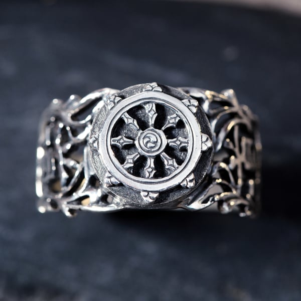 Musashi Samurai Void Ring Silver