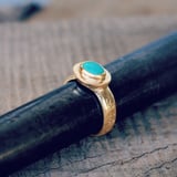 Venus in Pisces Moon in Taurus Ring Gold