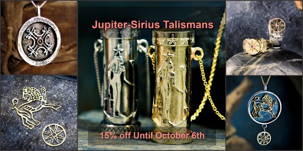 Jupiter-Sirius talismans New Adition