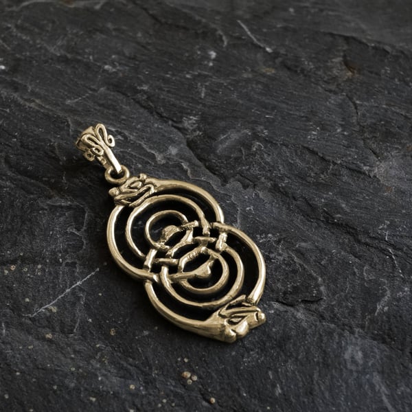 The Ripple Effect Pendant Gold