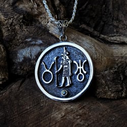 Jupiter-Uranus Conjunction Talisman Silver