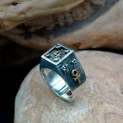 Jupiter Exaltation Talisman Ring Silver And Gold (*Limited Edition*)