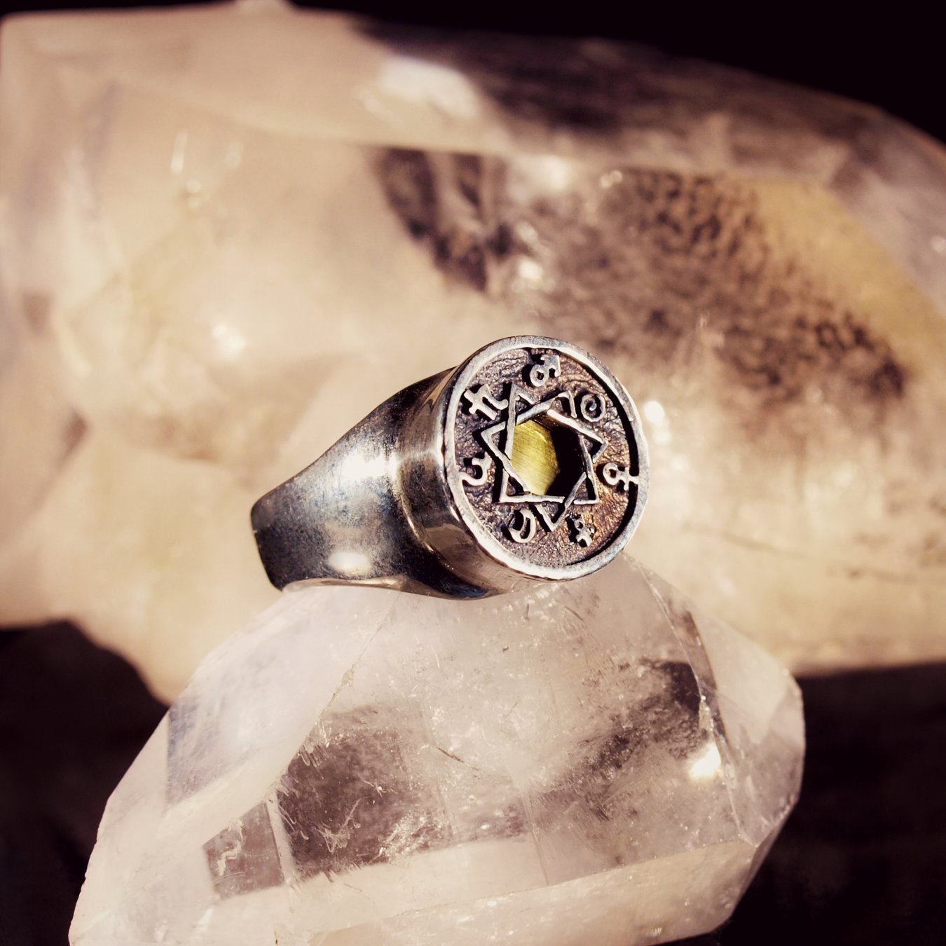Chaldean Astrology Ring