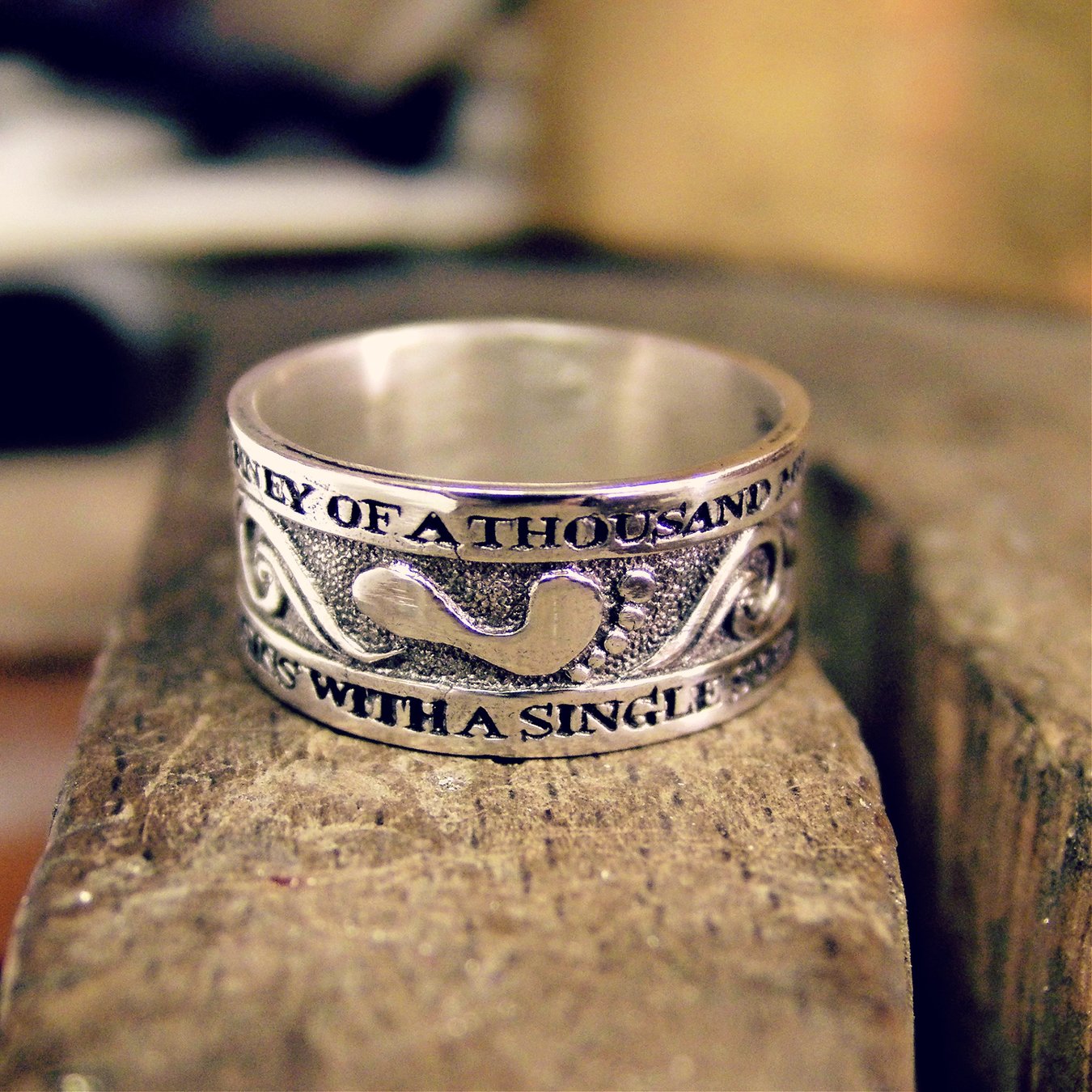 Thousand Miles Journey Ring