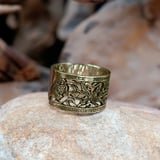 Samurai Dragonfly Ring Gold