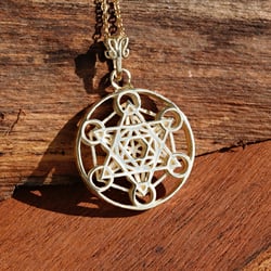 Metatron Cube Gold small