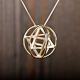 Merkaba Prana Sphäre Medium, Gold