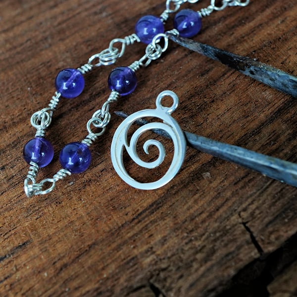 Healing Rafa Charm Small Silver