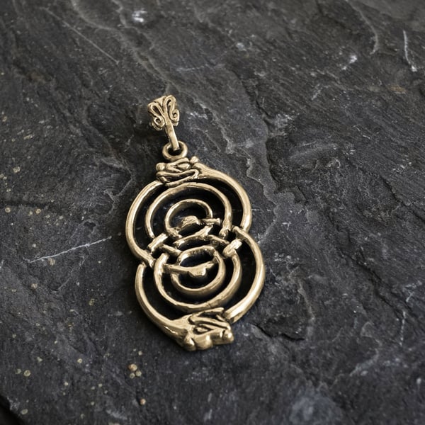 The Ripple Effect Pendant Gold