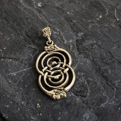 The Ripple Effect Pendant Gold
