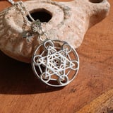 Metatron Cube Small Silver