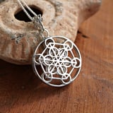 Metatron Cube Small Silver