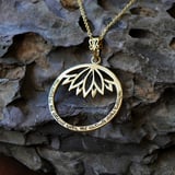 Serenity Pendant Gold