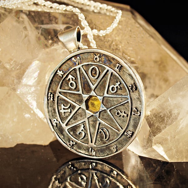 7 Metals Chaldean Astrology Talisman Silver (*Limited Edition*)